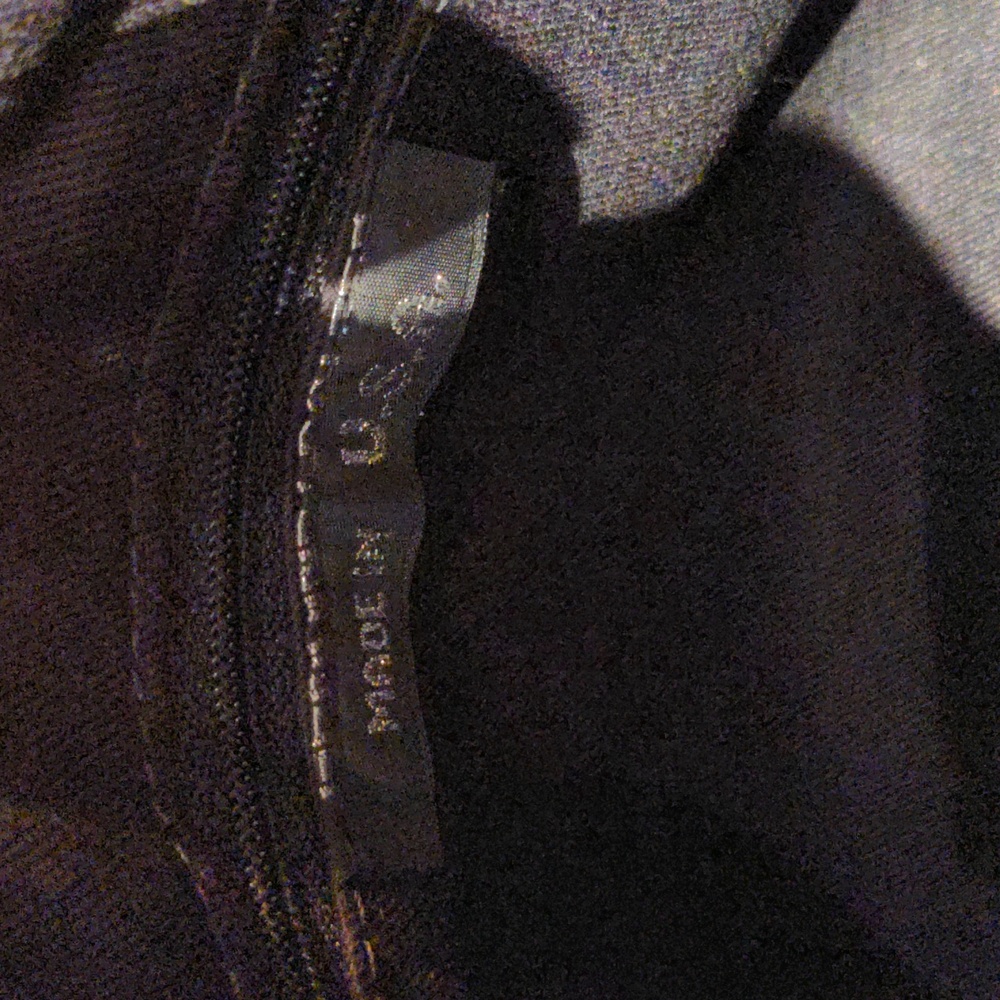 Black Valerie Jean Leather Dressy Bag - Picture 6 of 11